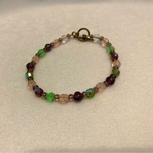 Earth-tone Beaded Bracelet
